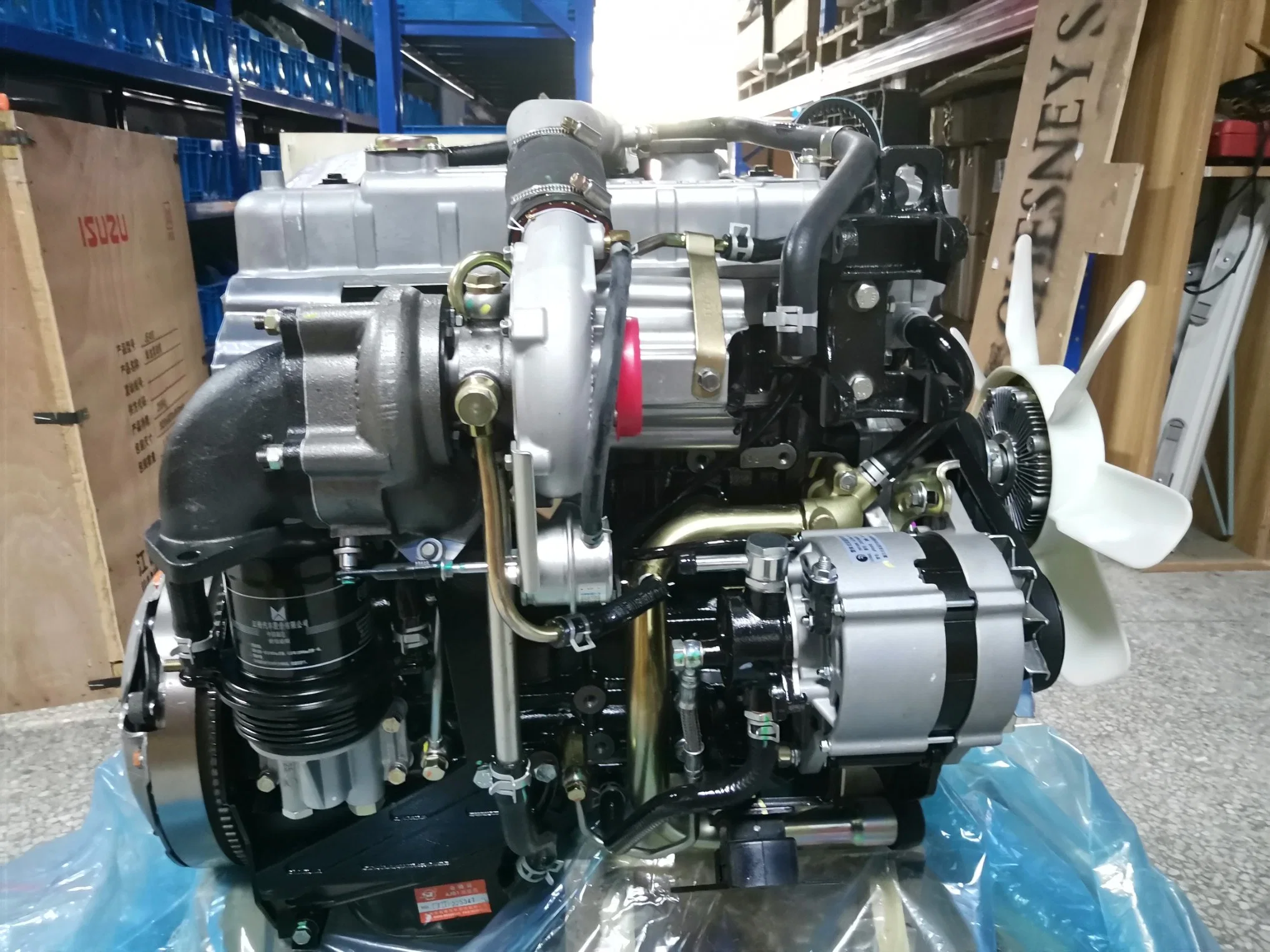 Diesel Engine/Truck Engine /Water Cooling Engine4 Cylinder 68kw 4jb1 /4jb1t for Truck SUV Mairne Diesel Engine Boat Motor Engine for Ship