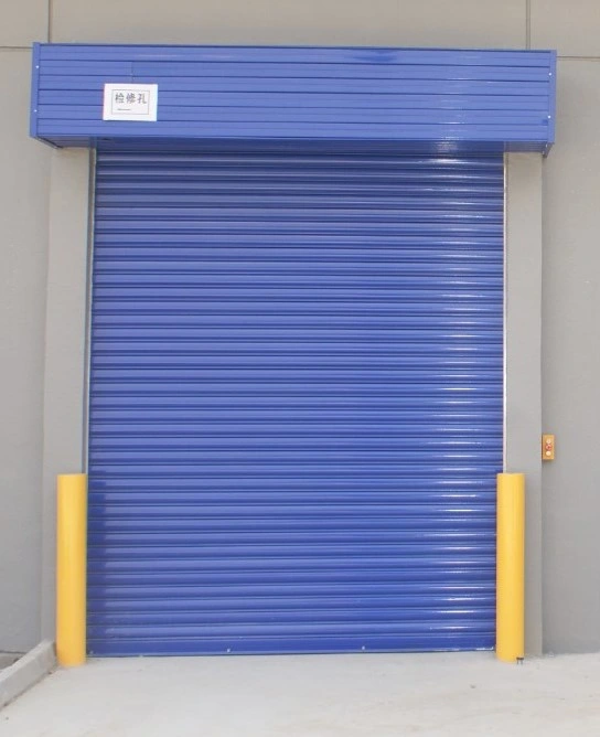 Fire Safety Security Industrial Automatic Exterior Outdoor Fire Rated Aluminum Electric Roller Shutter Rolling Curtain for Warehouse