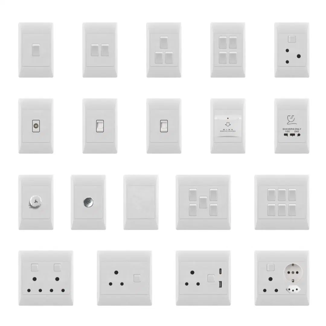 South Africa Socket Waterproof Wall Switch Socket with Home Improvement