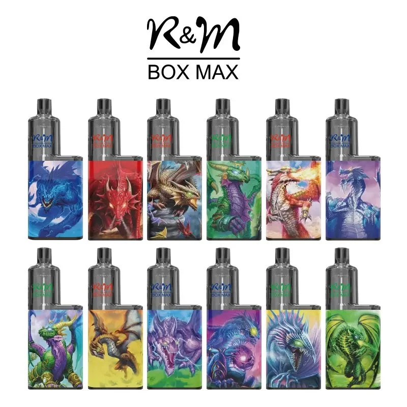 Neueste Vape Pen gesünder E Zigaretten Mesh Coil Einweg Vape R&amp;M Box Max Club Vape Pen