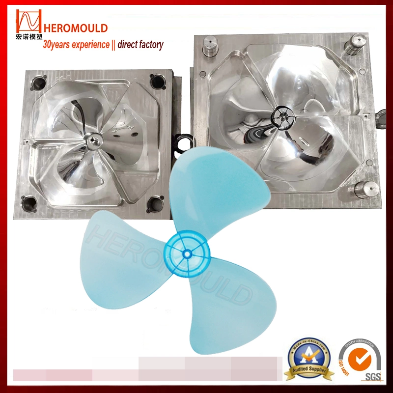 Plastic Injection Mould Fan Blade Fan Impeller Fan Parts Mould Heromould