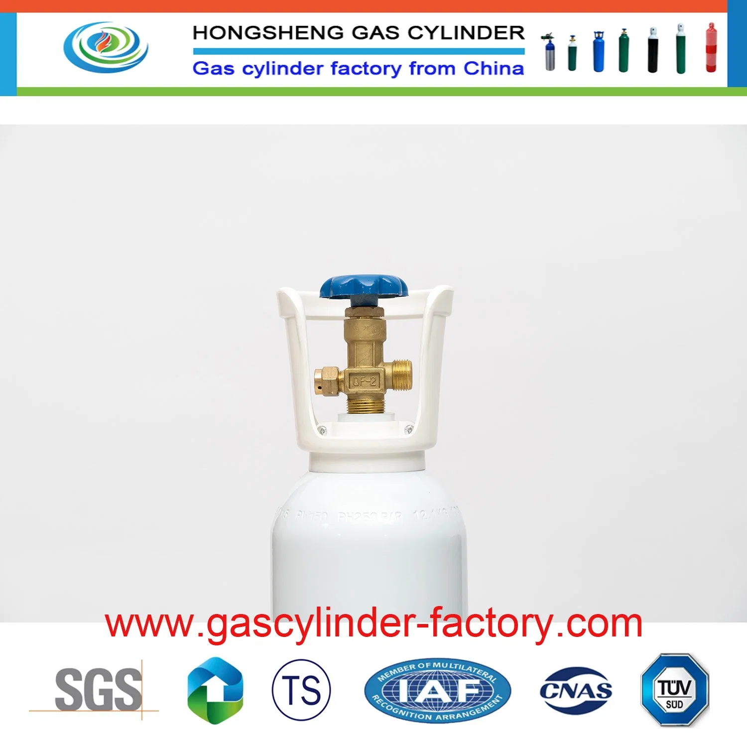 Gas and Gas Bottle High Purity Compressed Gaseous Argon Gas