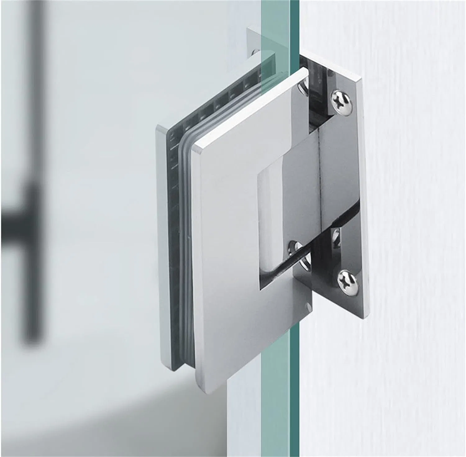 Bathroom Shower Glass Door Hinges Cabinet Cupboard Hardware Clamp Hinge