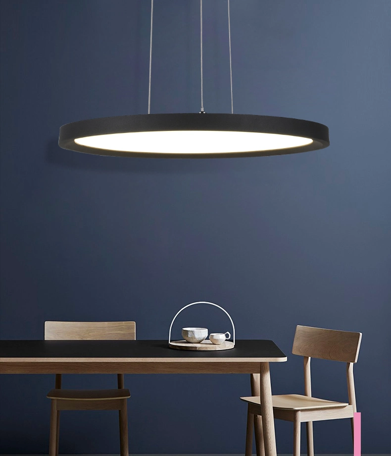 Minimalist Kitchen Lamp Chandeliers Home Decor Round