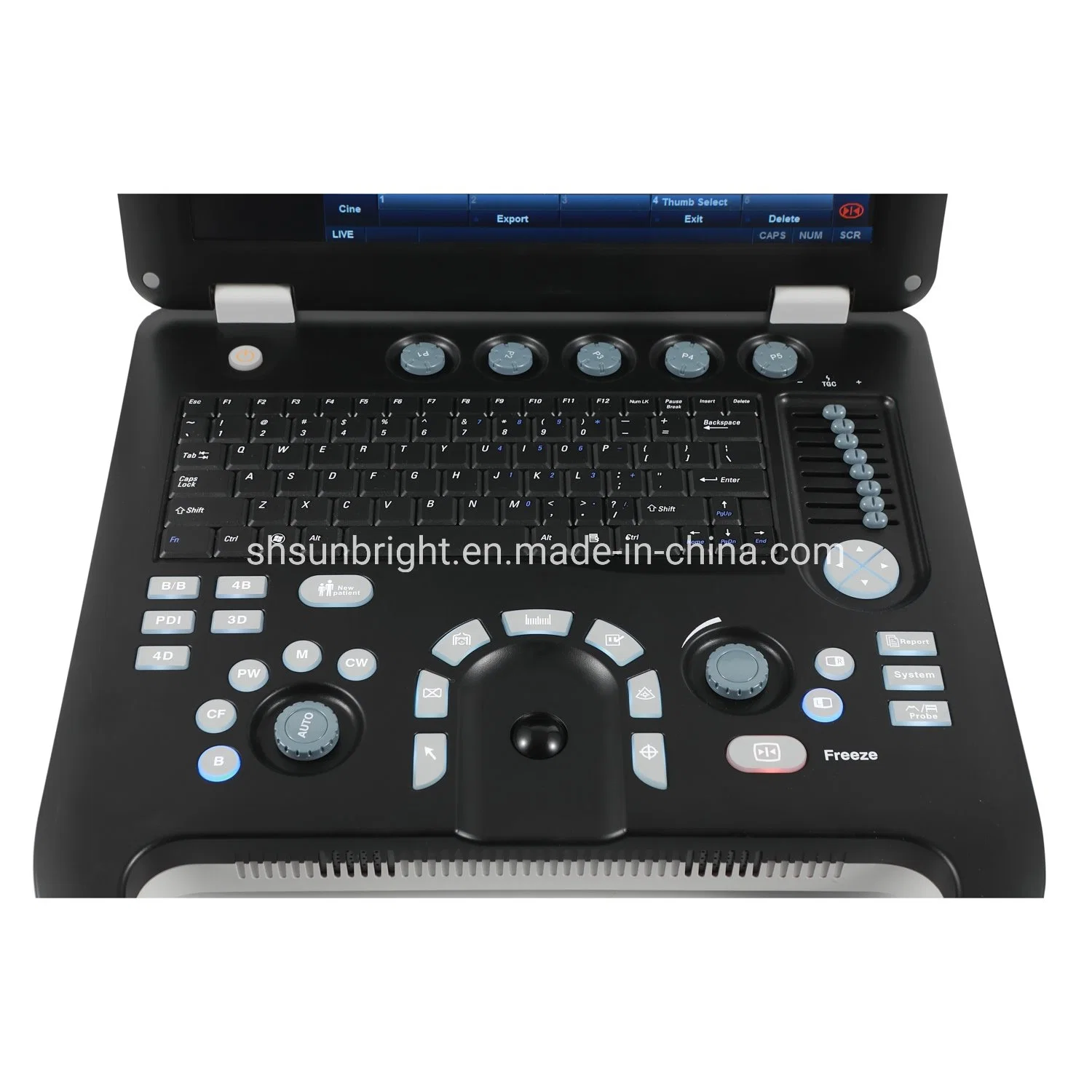 Sun-906A Color Doppler Ultrasound Machine 3D sistema de ultrasonidos