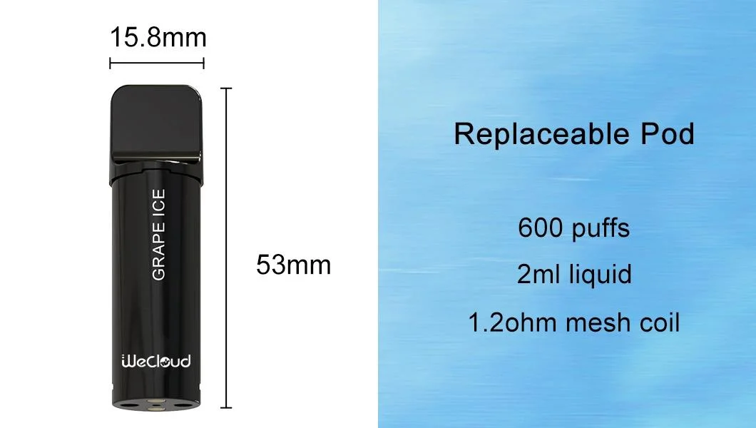 2023 Vape New Design 600 Puffs Elfa Disposable/Chargeable Vape Pod