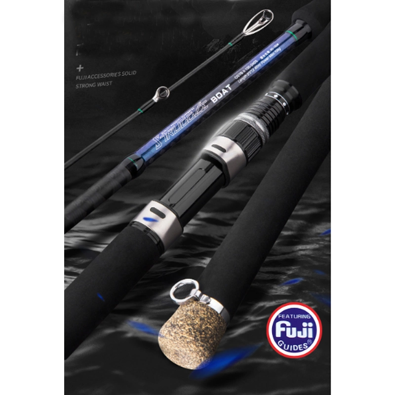 Bent Butt Boat Rod 2 Piece Trolling Rod Big Game Roller Rod