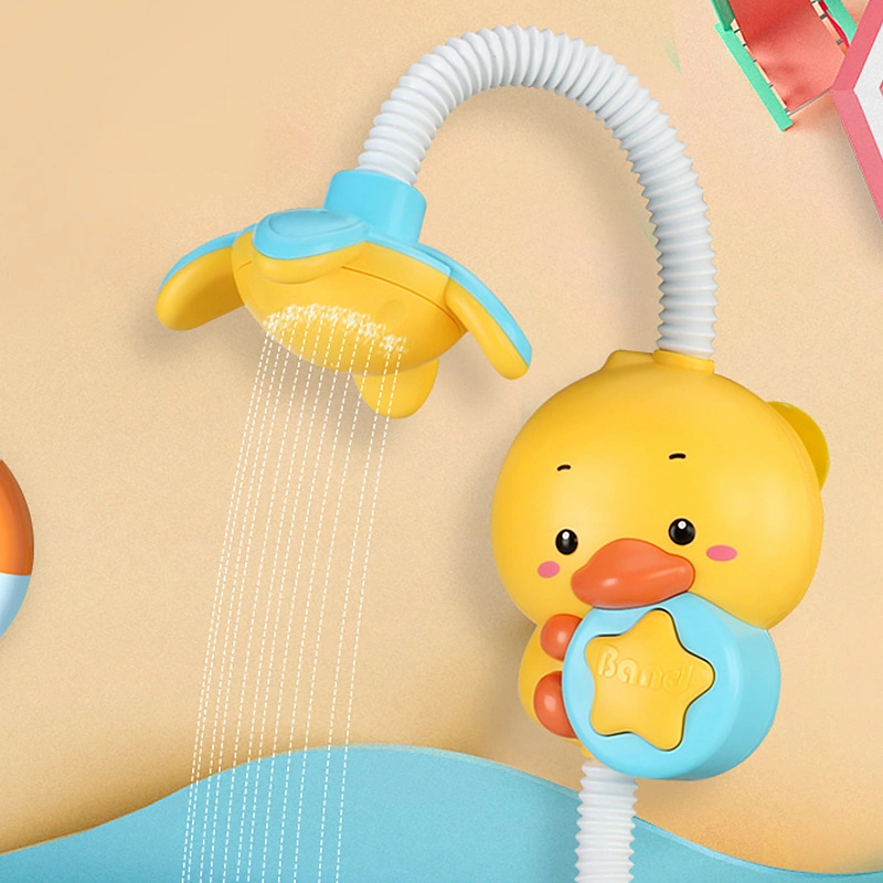 Baby Bath Duck Play Water Toys Small Duck Electric Shower Children's Toys That Will Spray Water in The Bathroom