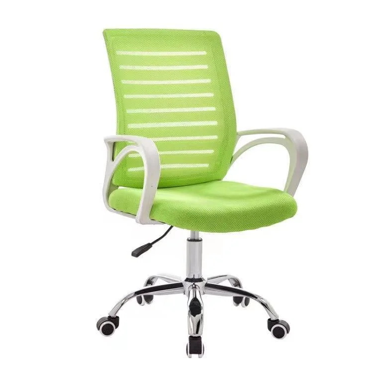 Factory OEM/ODM Industrial Modern Electroplating Metal Swivel Mesh Office Chair