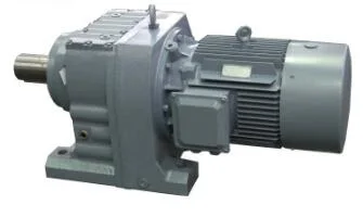 R Series Helical Reductor Transmission Parts with Electric Motors Engine