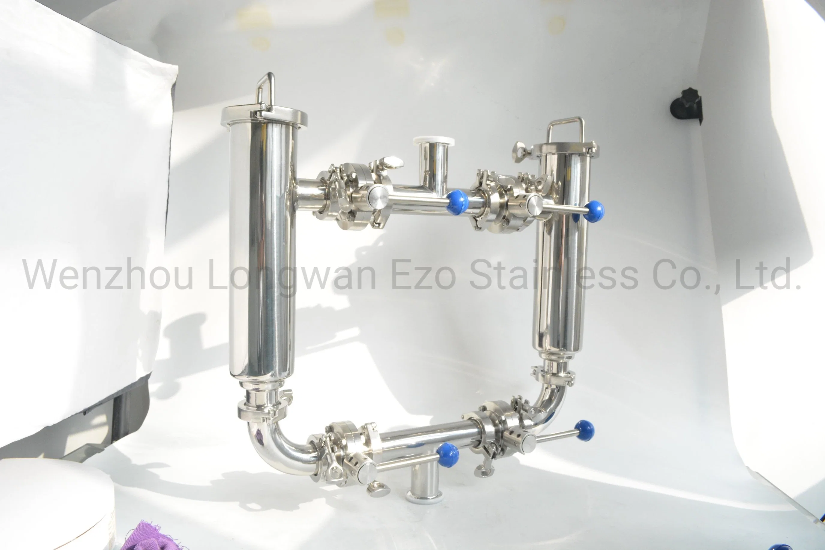 Stainless Steel Sanitary Grade Dairy Double Cartridge Filter