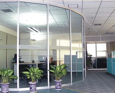 Factory Wholesale/Supplier Aluminium Glass Partition Wall Building Material