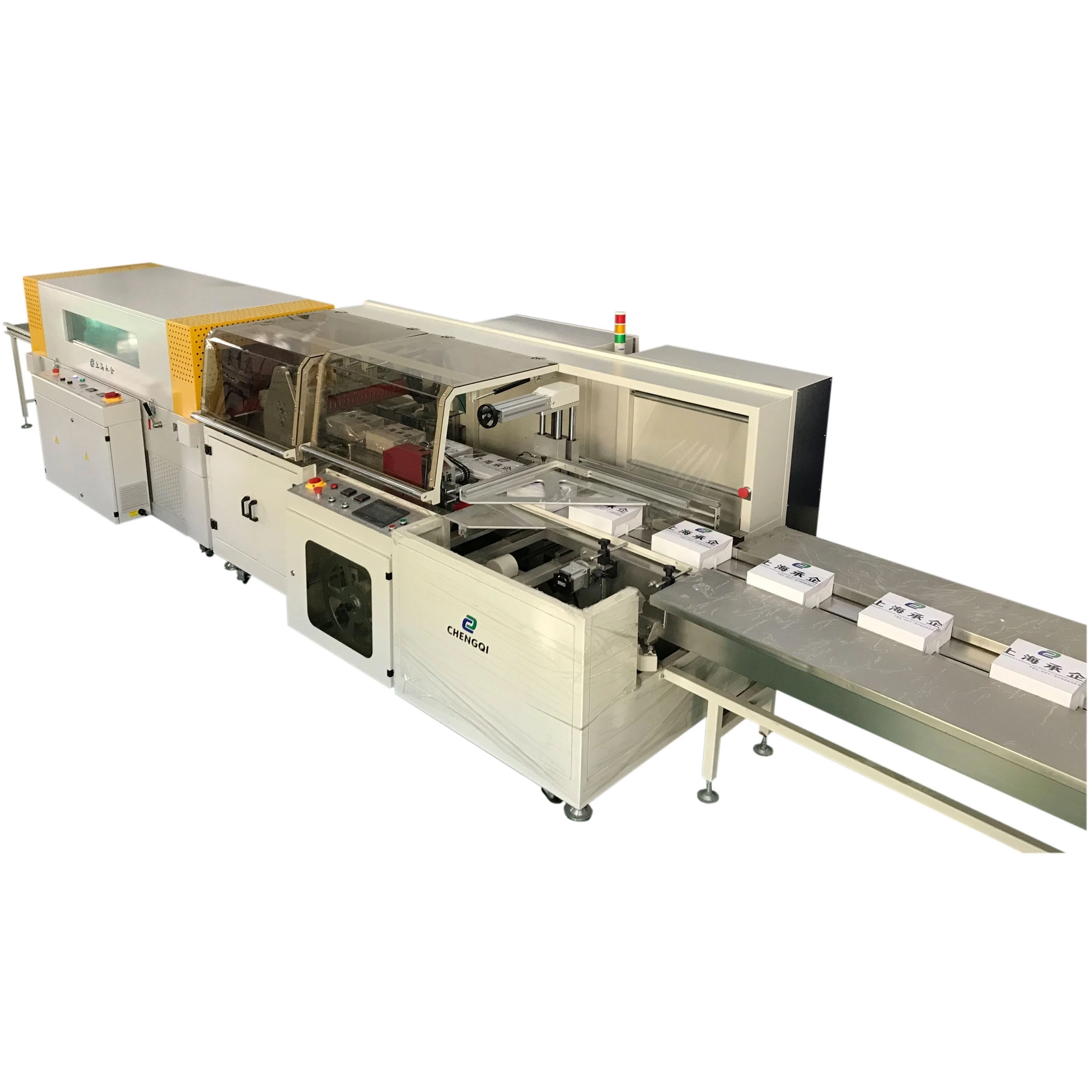 Automatic Shrink Wrapping Machine Packaged Heat Tunnel Shrink Wrap Machine