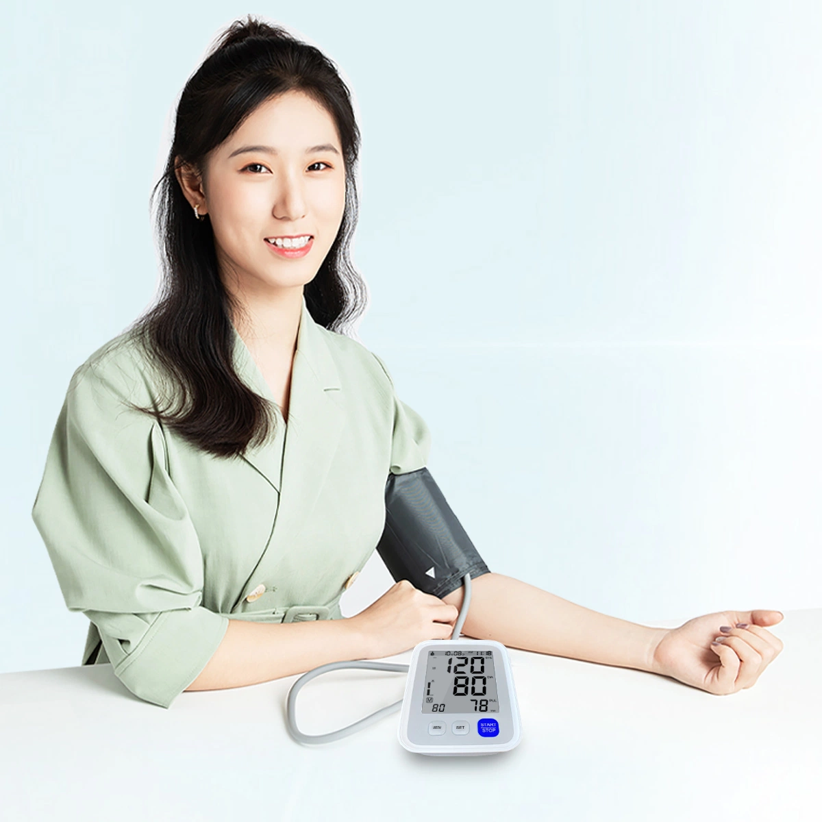 Factory Price OEM Medical Tensiometro Upper Arm Digital Blood Pressure Monitor CE ISO Approved Bp Machine