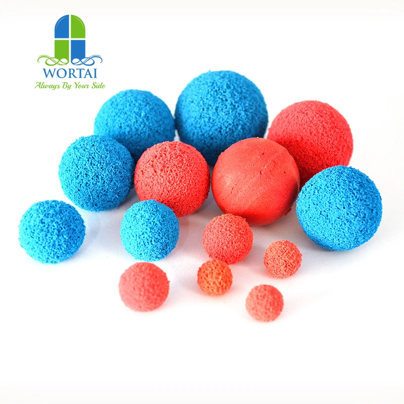 High quality/High cost performance  Power Plant Pipe Tube Cleaning Rubber Sponge Ball