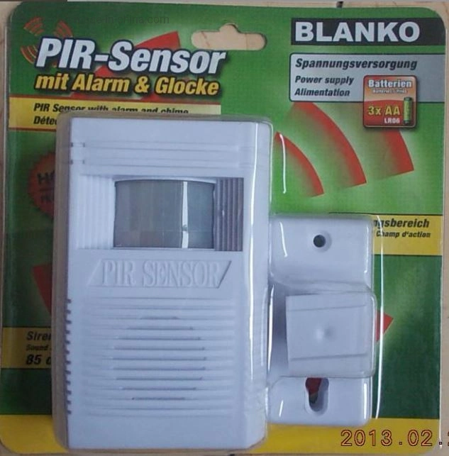 Timbre de puerta / alarma con sensor de movimiento PIR