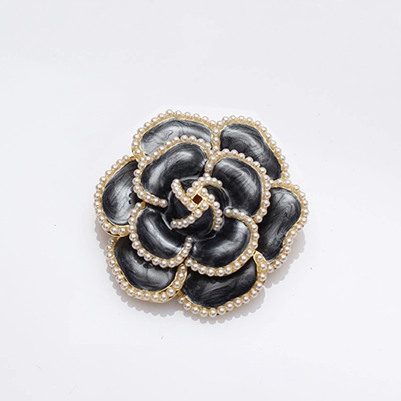 Hot Sale Now High-Class Sense of Camellia Flower New Lovely Gardenia Brooch