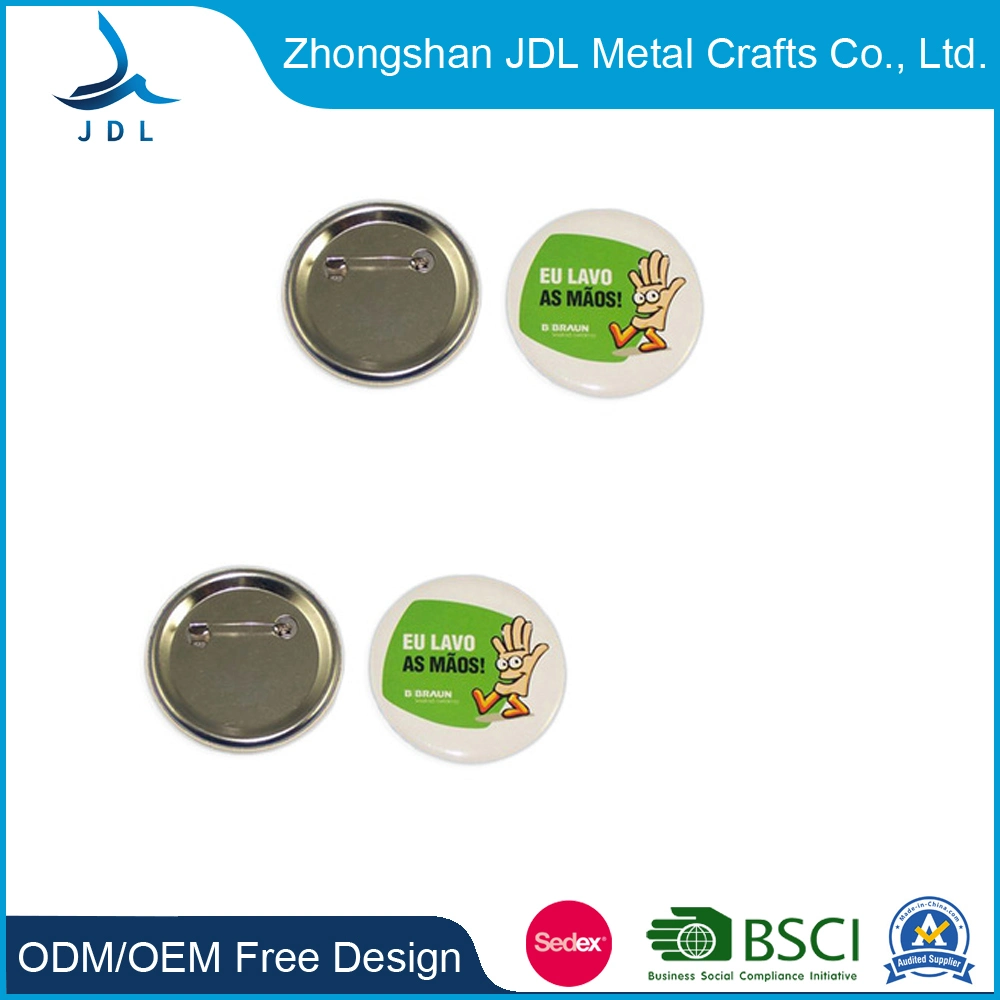 Promotional Metal High Tinplate Box Punch Pack Parts Protector Vevor Quote Reels School Musical Button Tin Badge