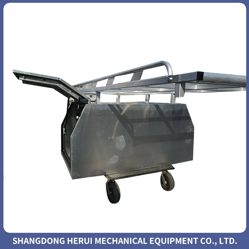 OEM Waterproof Aluminum Truck Bed Tool Box Aluminum 3 Door Ute Canopy 1800L X 1780W Roof Rack for Ute Canopy