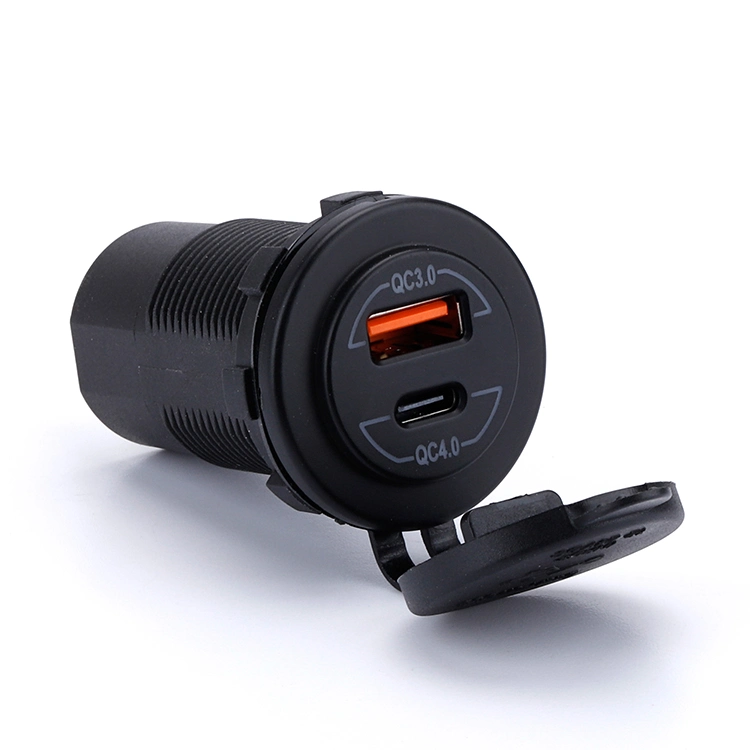 High quality/High cost performance  Consumer Electronic Car Accessories Mobile Phone Dual USB Port QC3.0 QC4.0 USB Car Charger