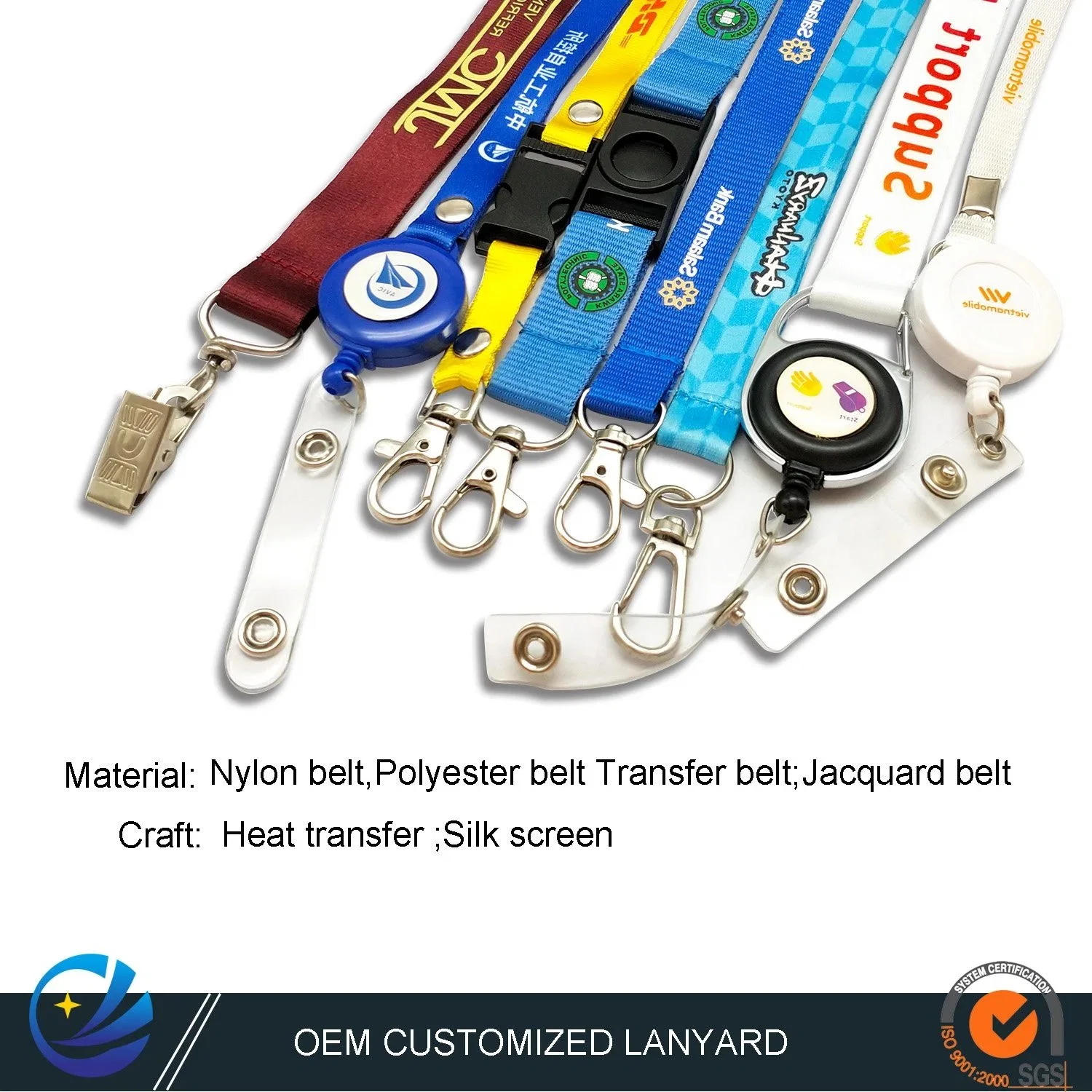 Personalized Lanyards with Logo Sublimation Custom Printed Lanyards 20mm Custom Lanyards No Minimum Order