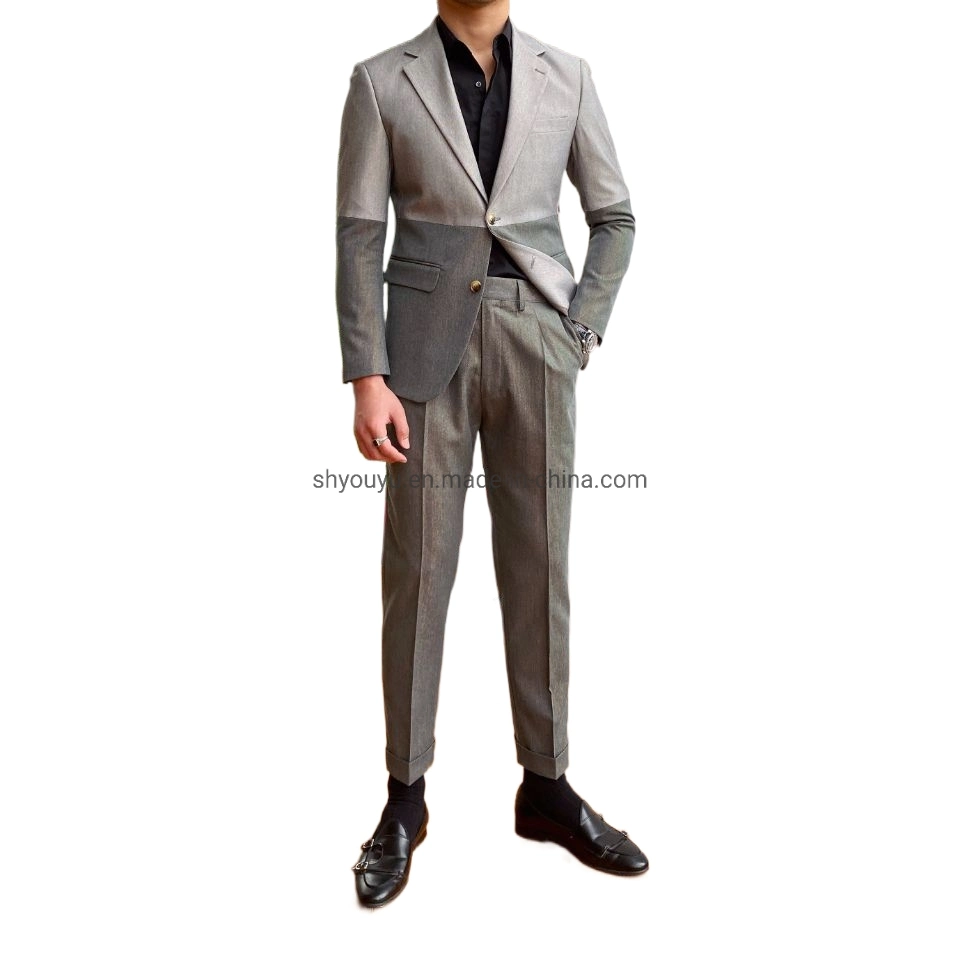 OEM 2-Piece Wool Classic Tuxedo Wedding Suit Business Suits Men Suit