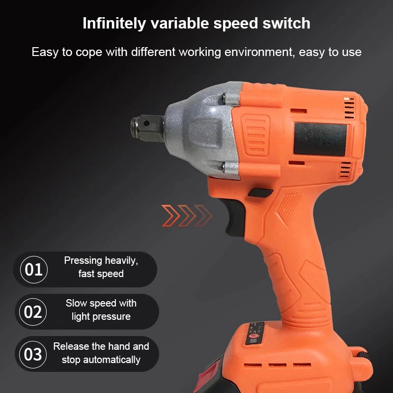 Gainjoys Wholesale/Supplier 3/4 Drive Impact Wrench Impact Wrench 1 Inch Electric Torque Wrench