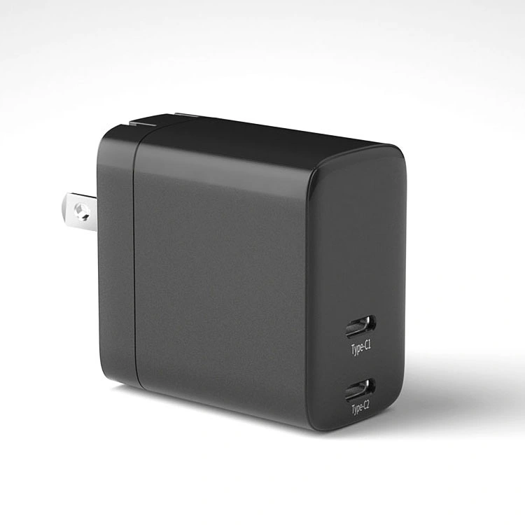 Cargador inalámbrico Cargador de portátil GAN 65W 100W 140W Pd3,1 Móvil Cargador de teléfono adaptador de alimentación USB-C.