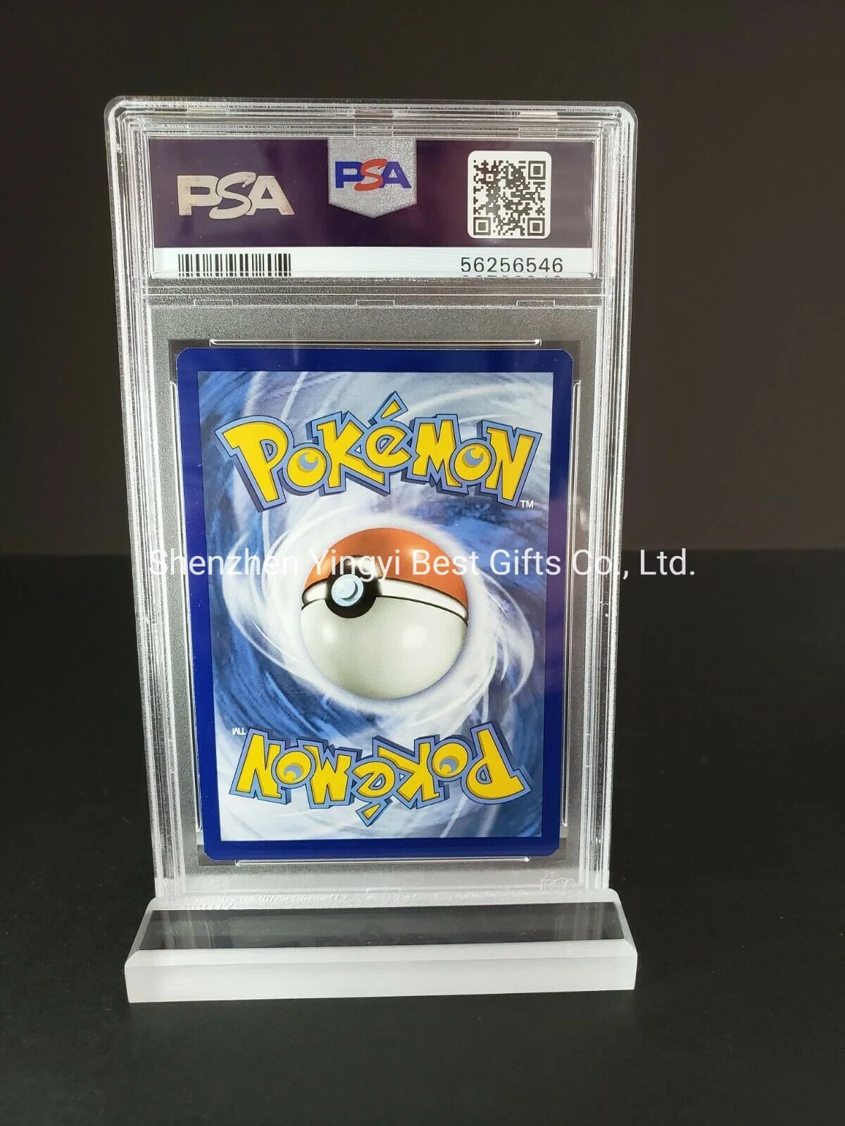 OEM A4 Clear Acrylic Pokemon Card Display Stand