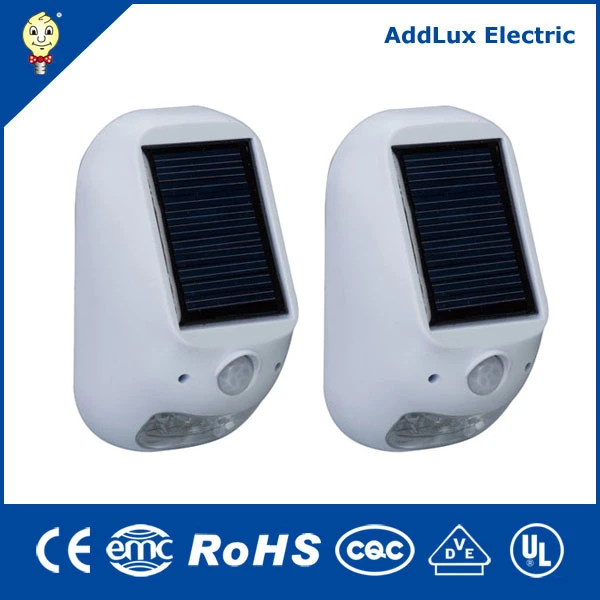 Cool White 1W SMD LED Solar Garden Lamp