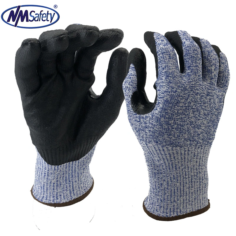 Nmsafety Nitrile Working Cut Resistant Hand Gloves