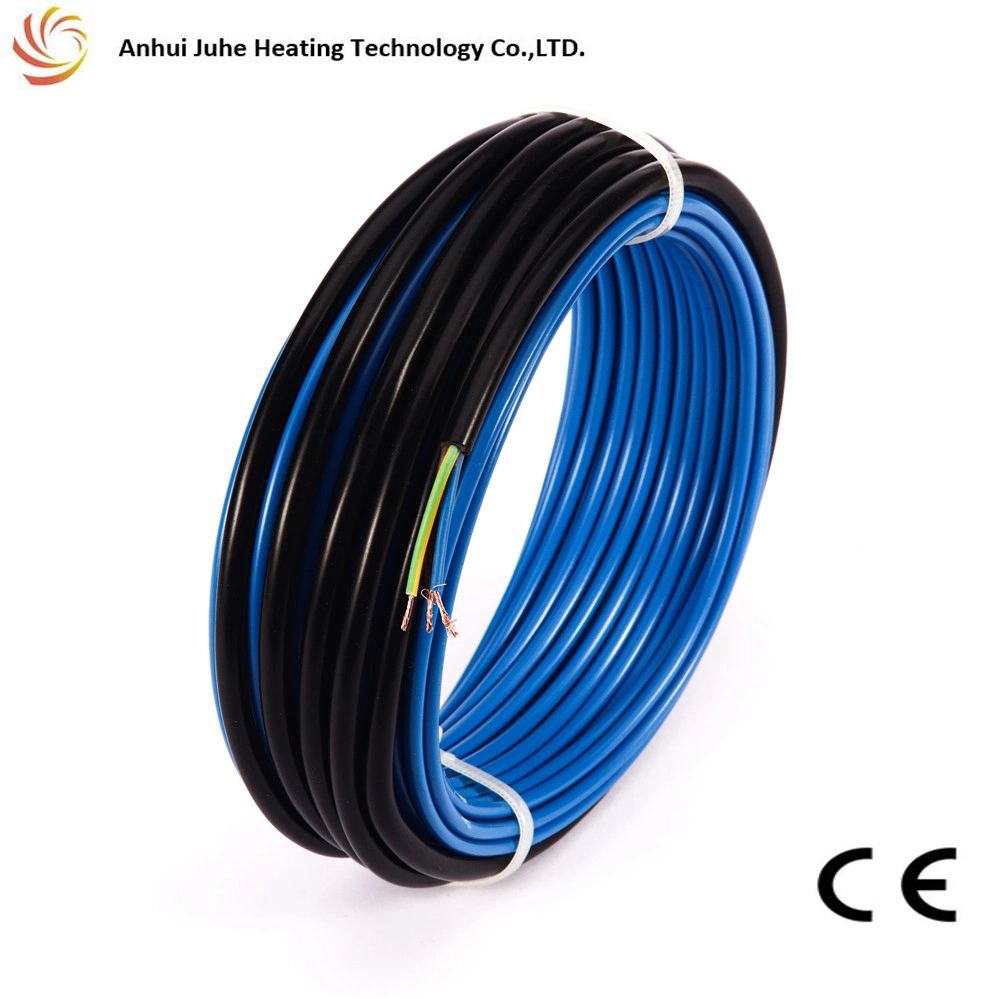 Electric Indoor Twin Conductor Undertile Heating Cable with PVC Protective Jacket From OEM Factory