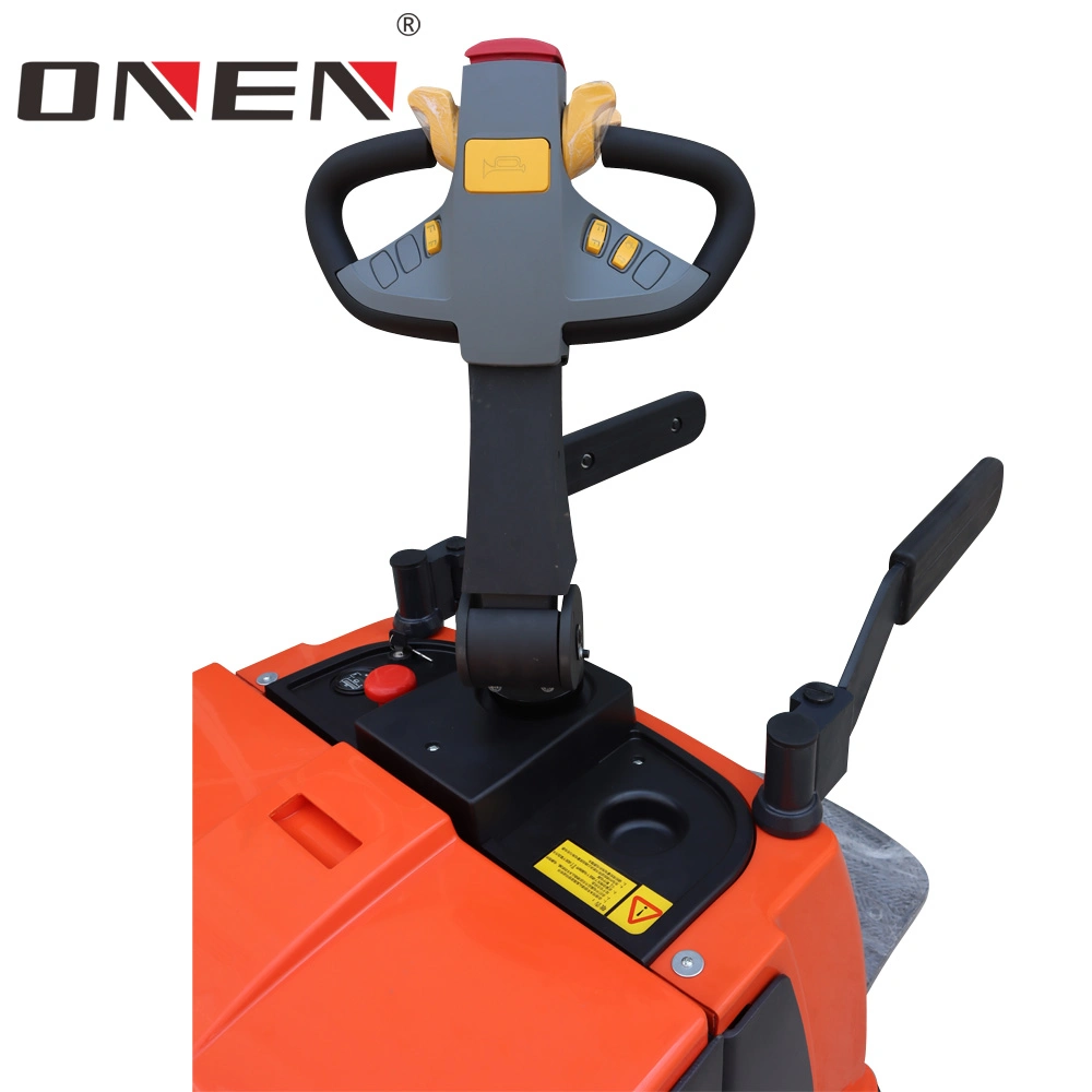 Durable Enduring 2000kg Stand-on Industrial Powered Pallet Electric Diesel Forklift with ISO14001/9001 TUV GS CE Tested