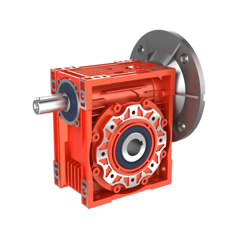 Nrv New Design Double Dual Shaft Input Right Angle Reduction Motorized Worm Reductor Gearbox