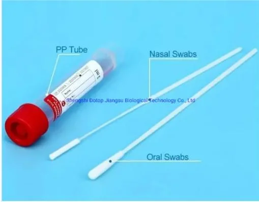 Probenahmeschläuche mit hoher Quanlity-Virusprobe und Tupfer