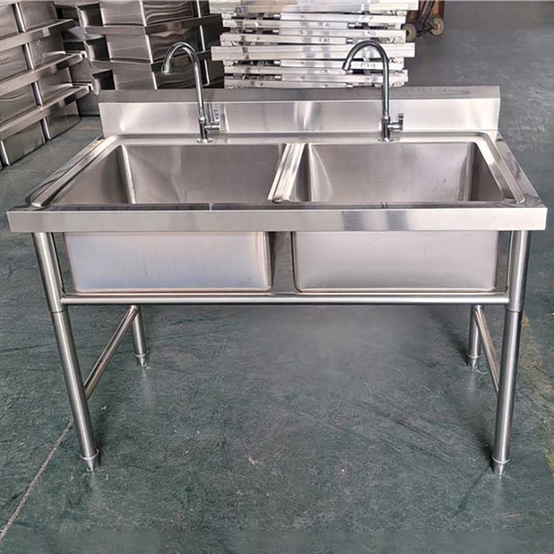 Hotel Stainless Steel Kitchen  Sink with Handmade Bowl for Kitchen Equipment