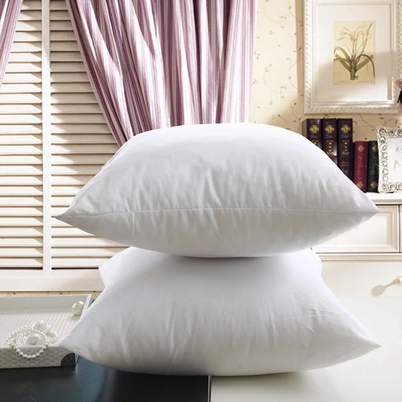 Cotton Polyester Throw Pillow Bed Pillow Cushion Bedding Soft Cushion Neck Travel Massage Pillow