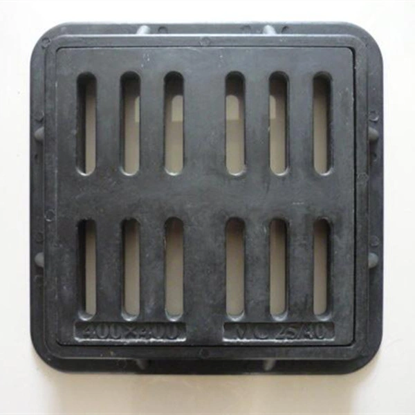 High quality/High cost performance  Petrol Station Gas Station SMC Gully Grate Composite Gully Grate En124 FRP Gully Grate Cover and Frame Fiberglass Grate Trench Drain