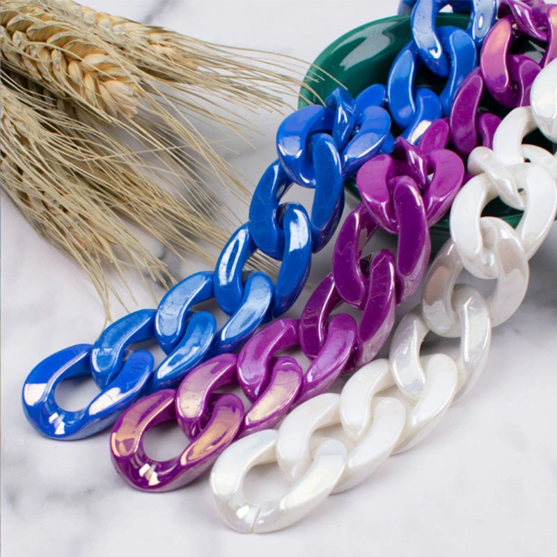 Wholesale/Supplier Colorful Acrylic Chain Fashion Men Women's Neck Chain Links for Eyeglass Necklace Bags Accessories