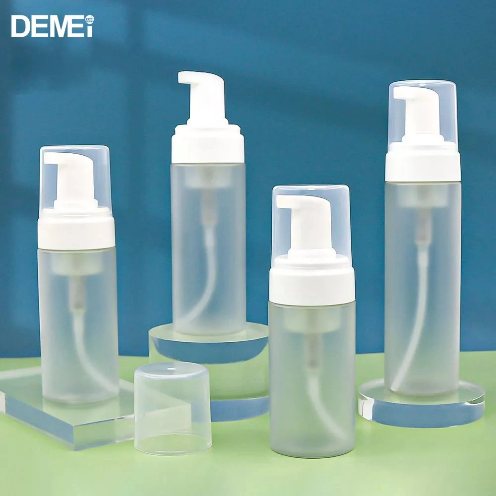 Wholesale Foaming Bottle Pet Cosmetic Liquid Soap Dispenser with Foam Pump Bottle 100ml 150ml 200ml 250ml
