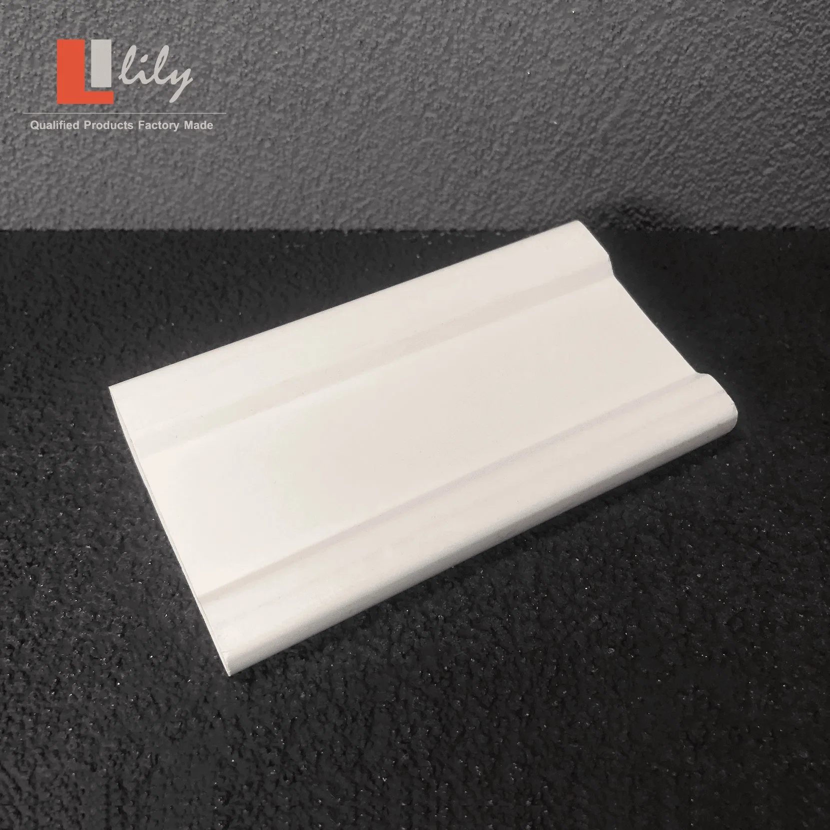 Strong Termite Proof PVC Skirting 1/16X 2-1/4 Colonial Casing Indoor Decoration Mouldings