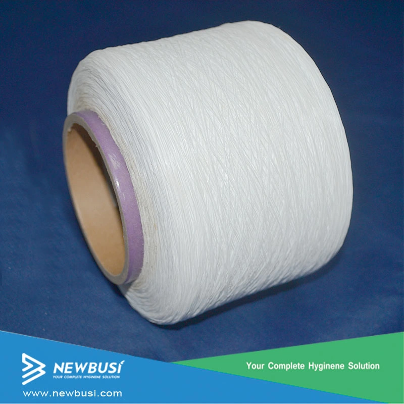 Resilient Elastic Spandex/Rubber Yarn From China, Raw Material of Hygienic Product