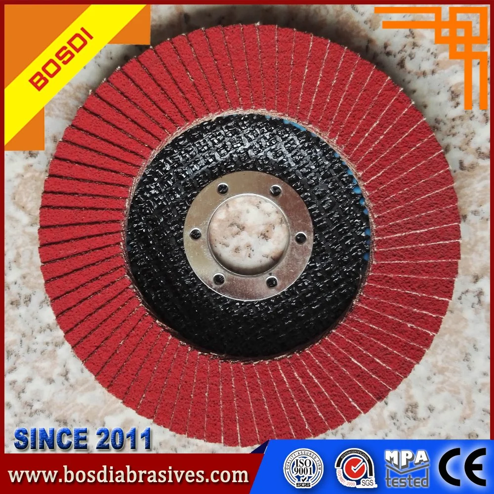 Ceramic 4.5inch Abrasive Flap Wheel/Disc/Disk for Angle Grinder Hand Tool