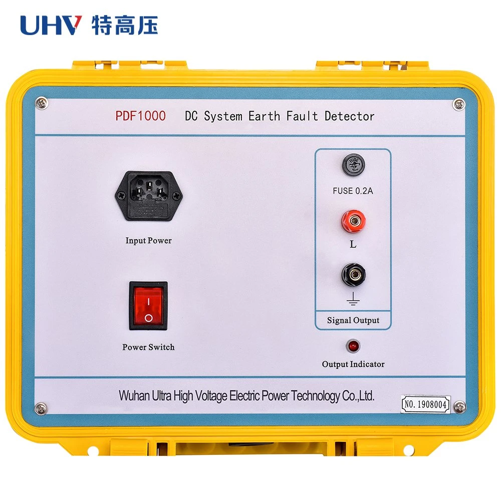 Pdf1000 DC System Earth Fault Ground Fault Tester Detector (جهاز الكشف عن أعطال أرضية بنظام التحكم في مسافة الركن