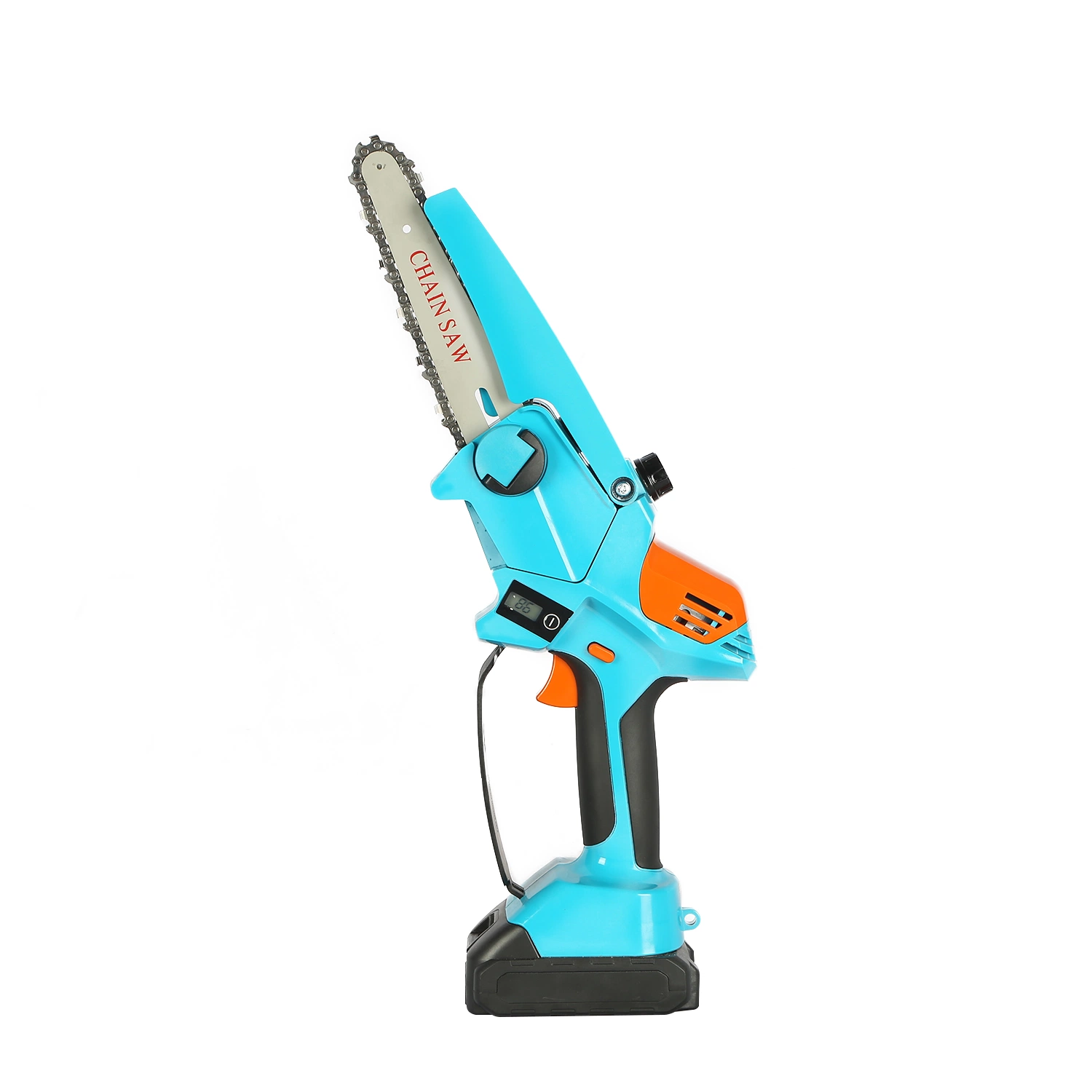 Power Tool Used for Garden 21V Lithium Battery Cordless Mini Handheld Chainsaw