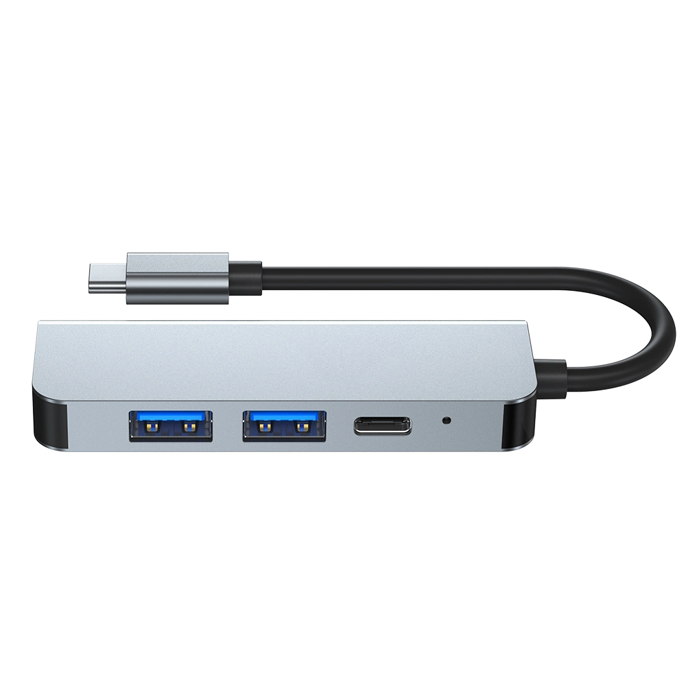 Тип 4 в 1-C ступицы с помощью кабеля HDMI Pd USB3.0 ЗАРЯДКИ АККУМУЛЯТОРНОЙ БАТАРЕИ