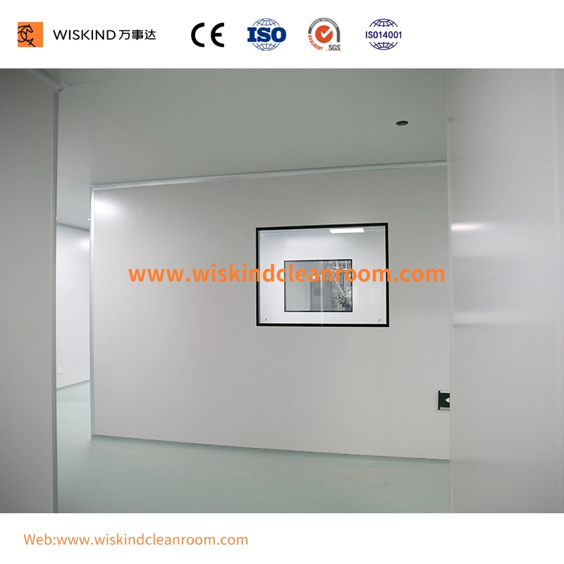 Anti - Noise/Fireproofing/No Dust Accumulation Cleanroom Sandwich Wall Panel