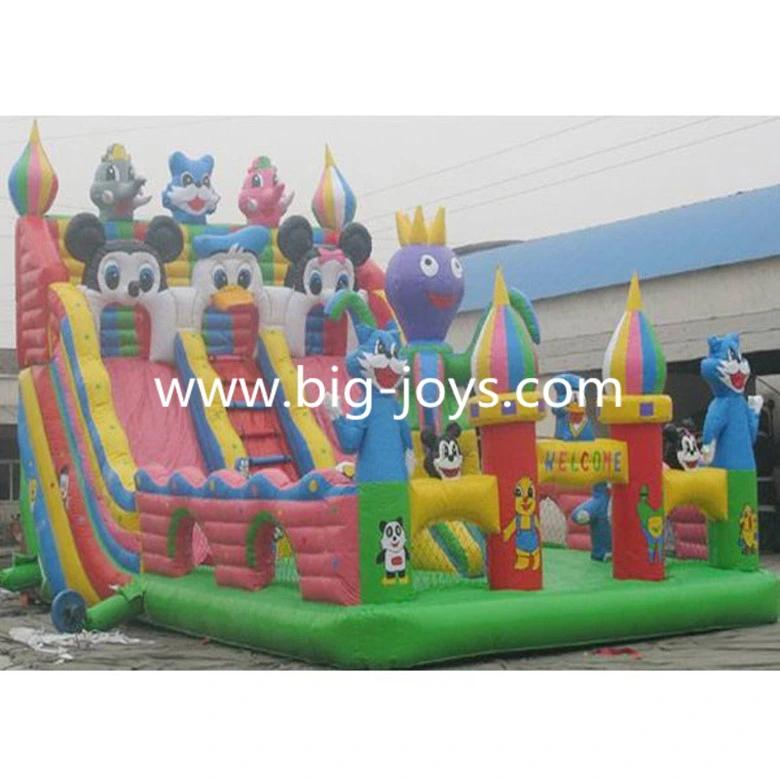 Kids Inflatable Funcity/Bounce House Commercial Inflatable Amusement Park/Inflatable Bouncing Castle