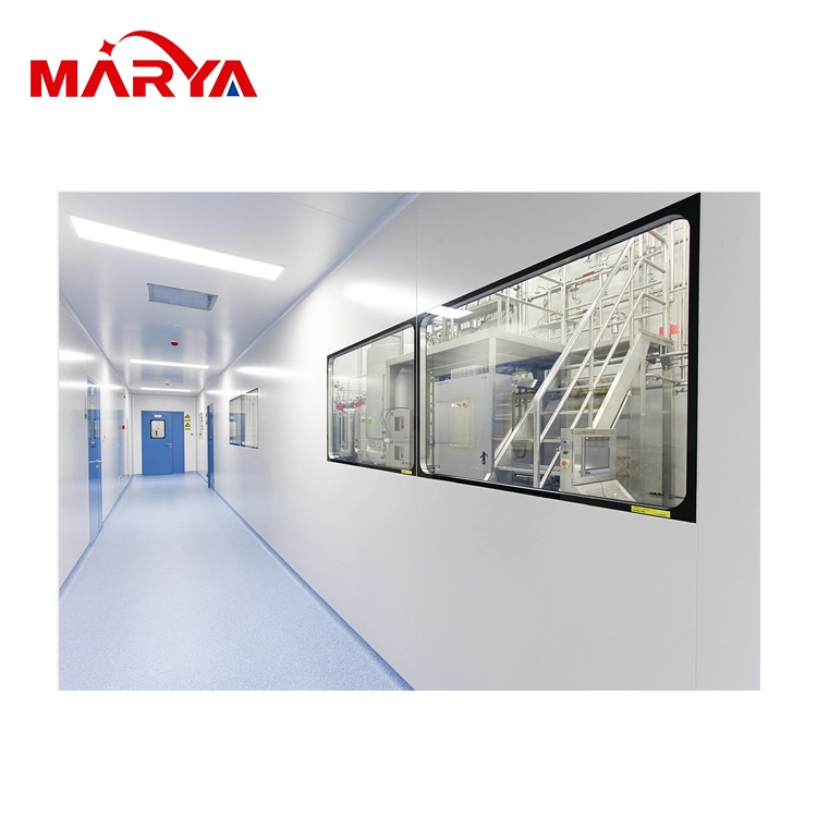 عرض التصدير القياسي المعتمد من شركة Marya Environmental CCC لـ Pharma Cleanroom النظام