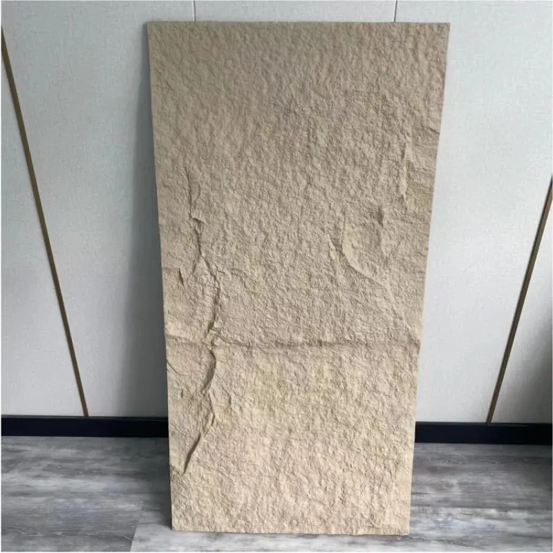 Hot Selling Polyurethane Mushroom Stone Good Quality Decoration PU Stone Wall Panel